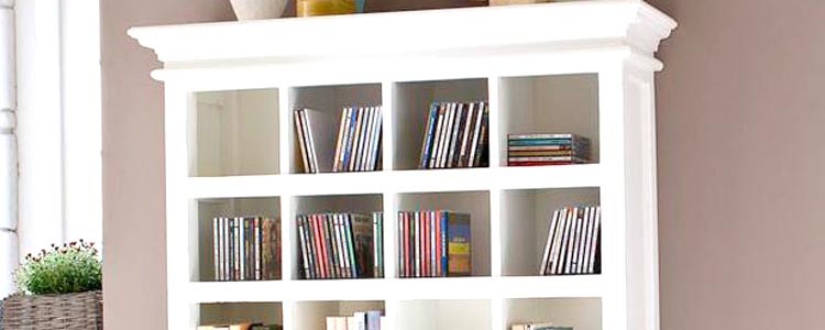 White Bookcases